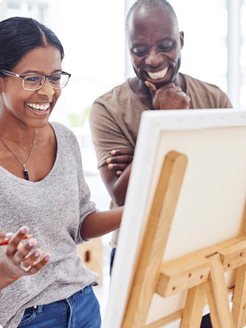 Art therapy group